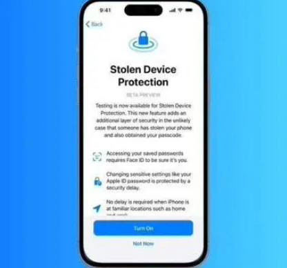 东路镇苹果授权维修店分享被盗设备保护功能开启方法 