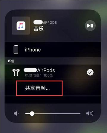 东路镇苹果14音频维修点分享iPhone14音频共享设置方法 